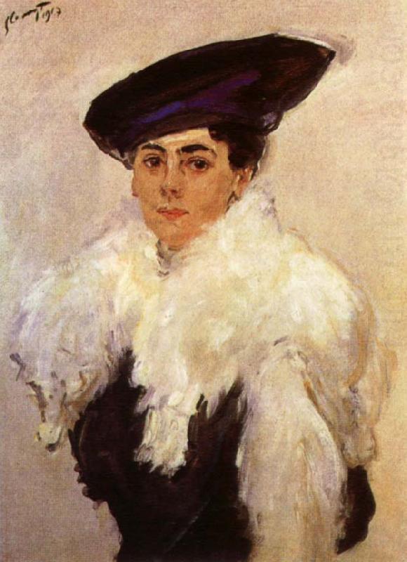 Portrait of Mrs, Max Liebermann